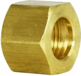 1/2” Lead Free Brass Compression Nut qt