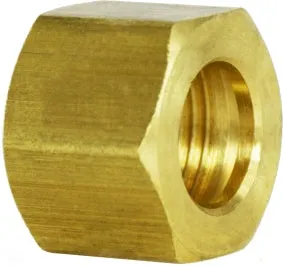 1/2” Lead Free Brass Compression Nut qt