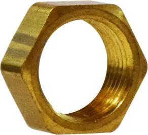 5/16" OD Brass Compression Bulkhead Nut qt