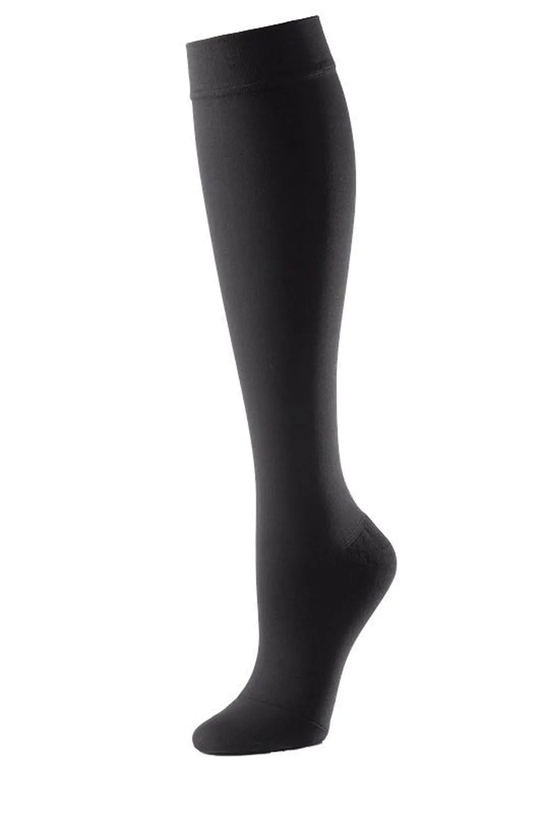 Actilymph Class 1 Below Knee Closed Toe Compression Stockings XL Black