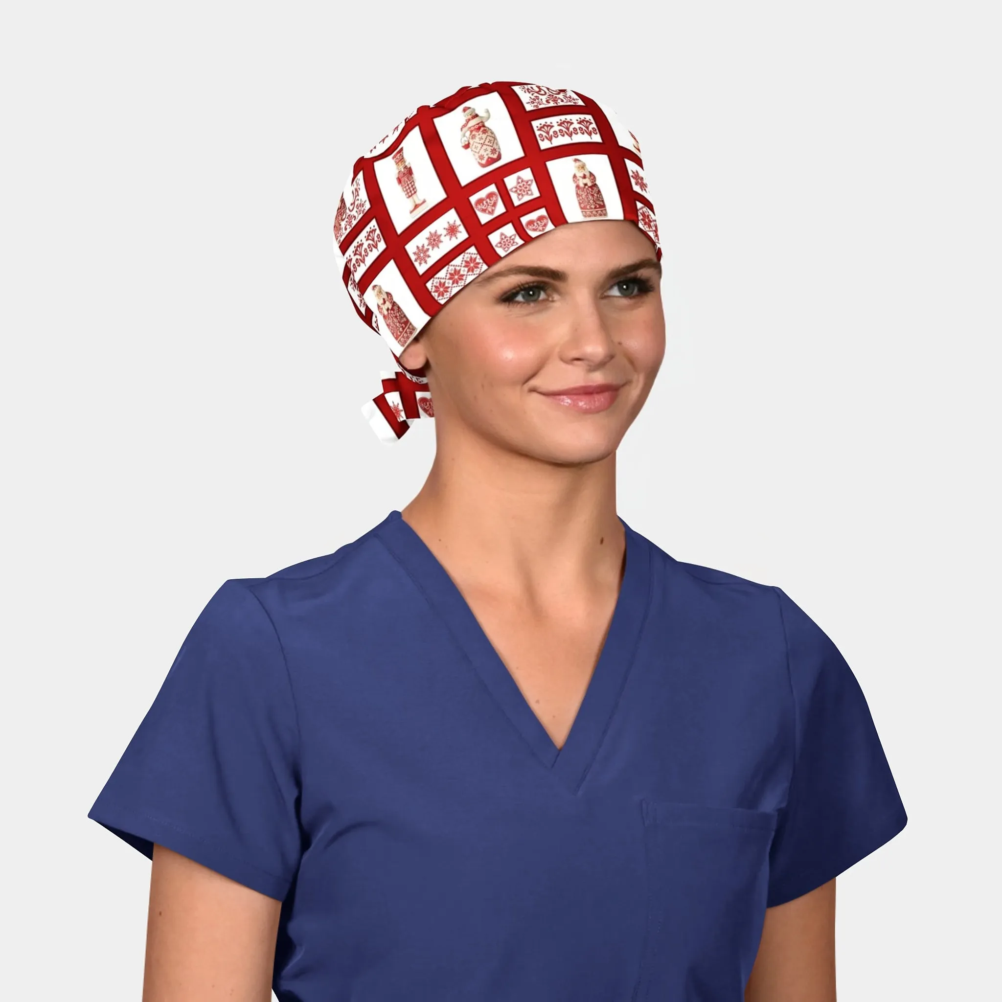 Advent Calendar Pixie Surgical Scrub Cap