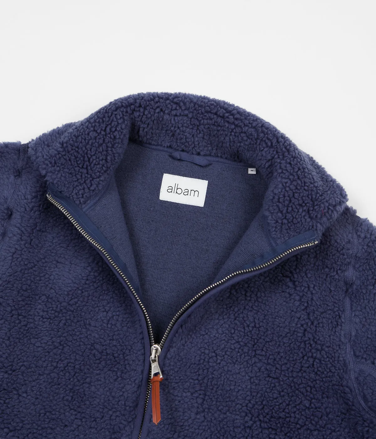 Albam Fleece Zip Jacket - Indigo