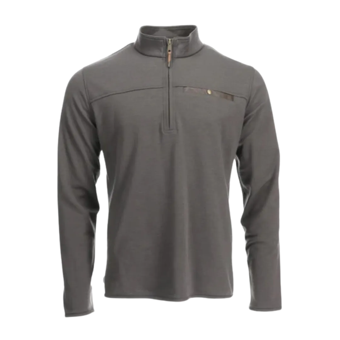 All Season Quarter Zip - Black Olive