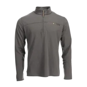 All Season Quarter Zip - Black Olive