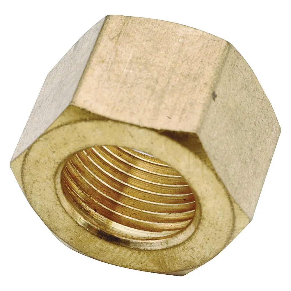 Anderson Metals 730061-03 Nut, Compression, Brass