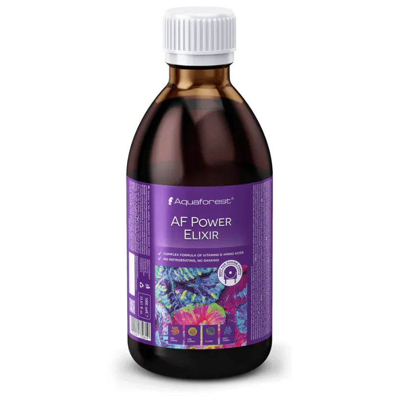 Aquaforest Power Elixir (200ml, 1000ml,2000ml) (amino acid, vitamins for corals)