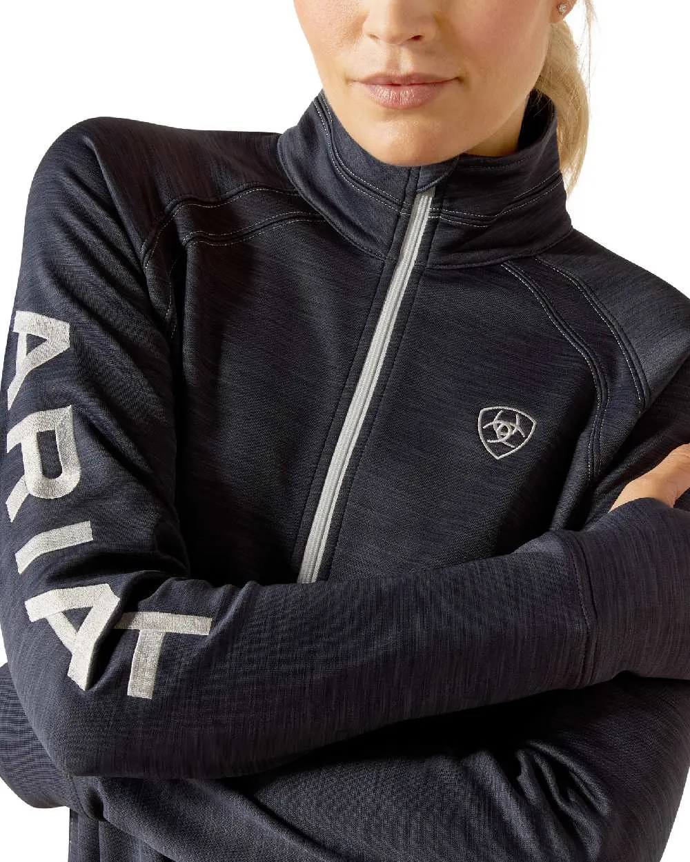 Ariat Womens Tek Team Half Zip Sweatshirt