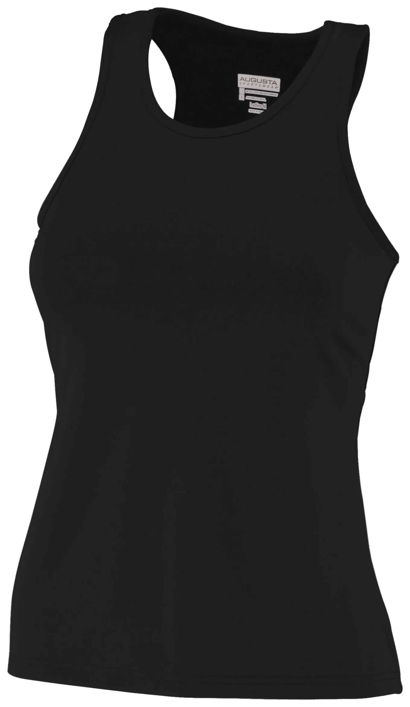 Augusta Sportswear Girls Poly/Spandex Solid Racerback Tank