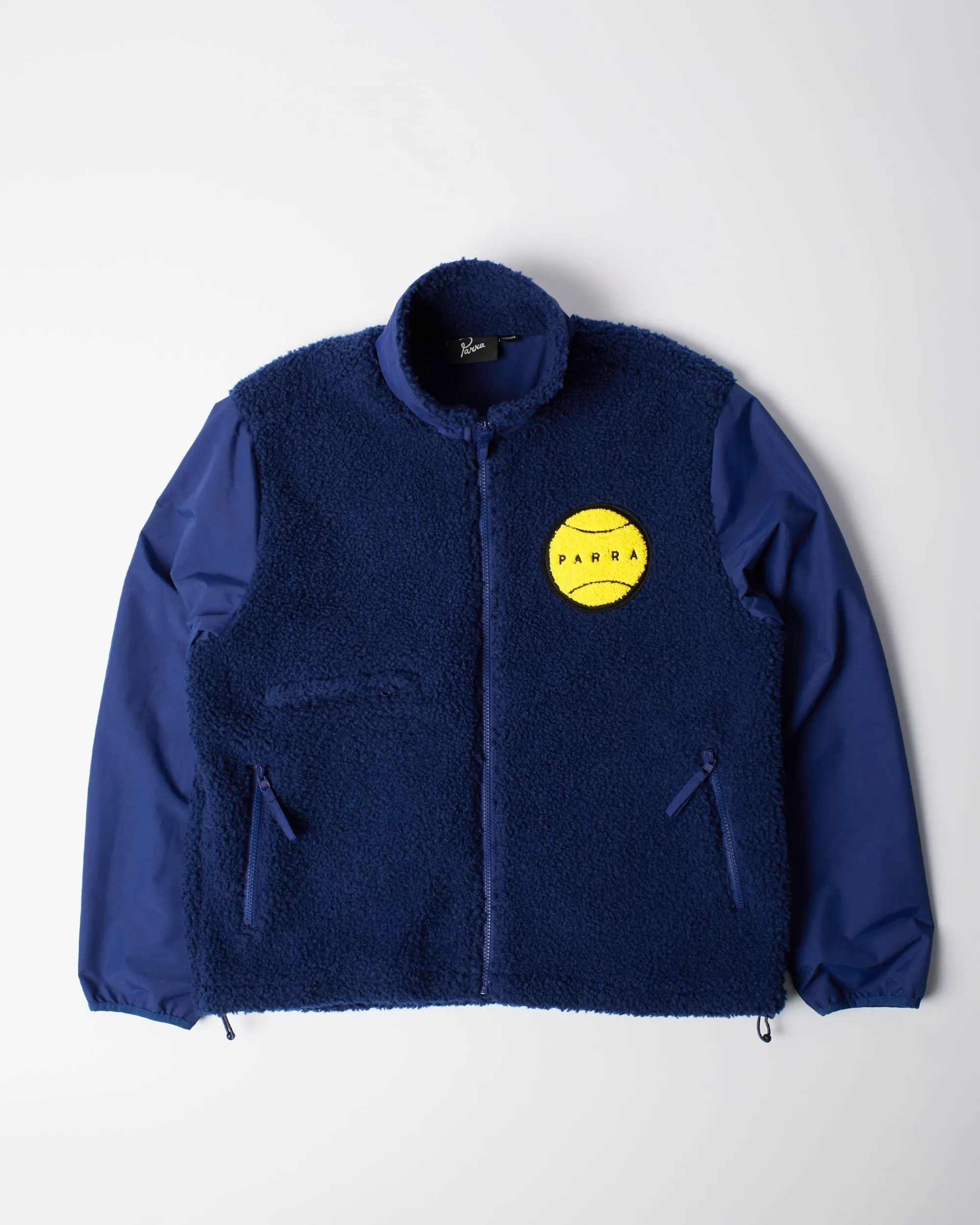 Balled fleece jacket