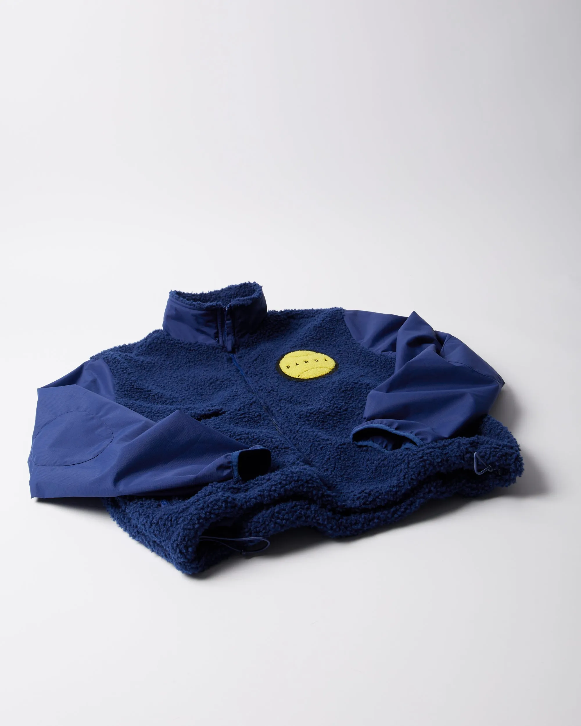 Balled fleece jacket