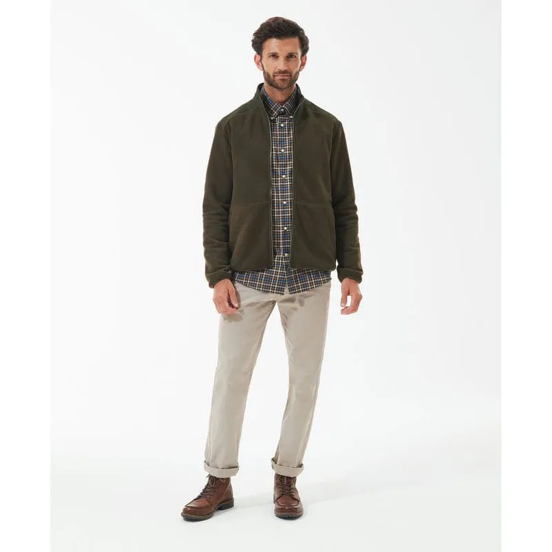 Barbour Country Mens Fleece Jacket - Olive