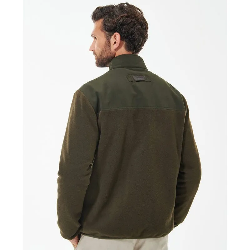 Barbour Country Mens Fleece Jacket - Olive