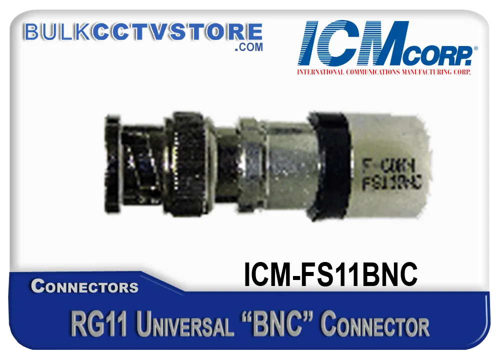 Belden's FS11BNC - Universal RG11 75OHm BNC Connector