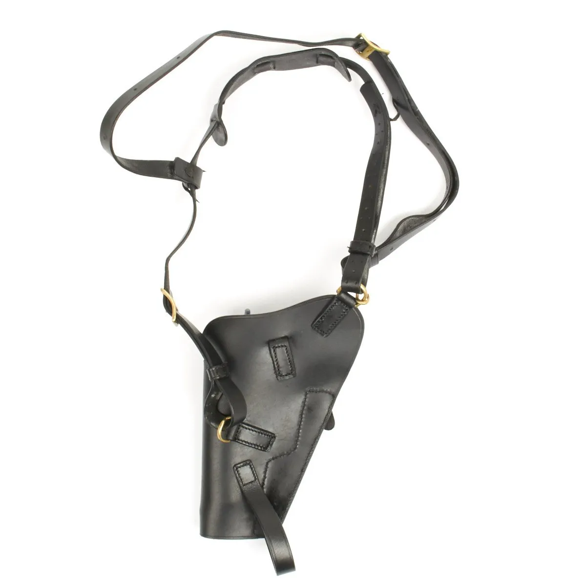 Beretta 92 Model Black Leather Shoulder Holster Embossed U.S.