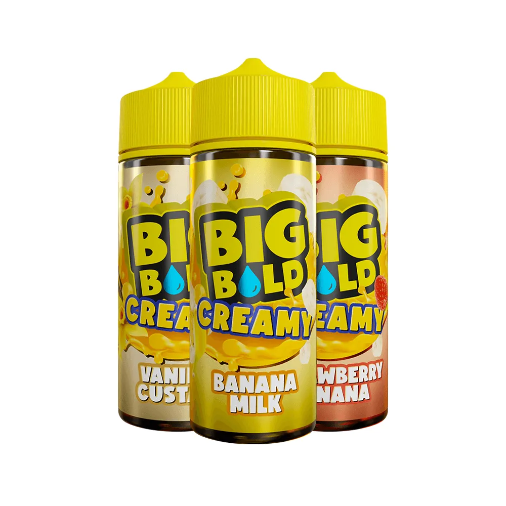 Big Bold Creamy 100ml Shortfill