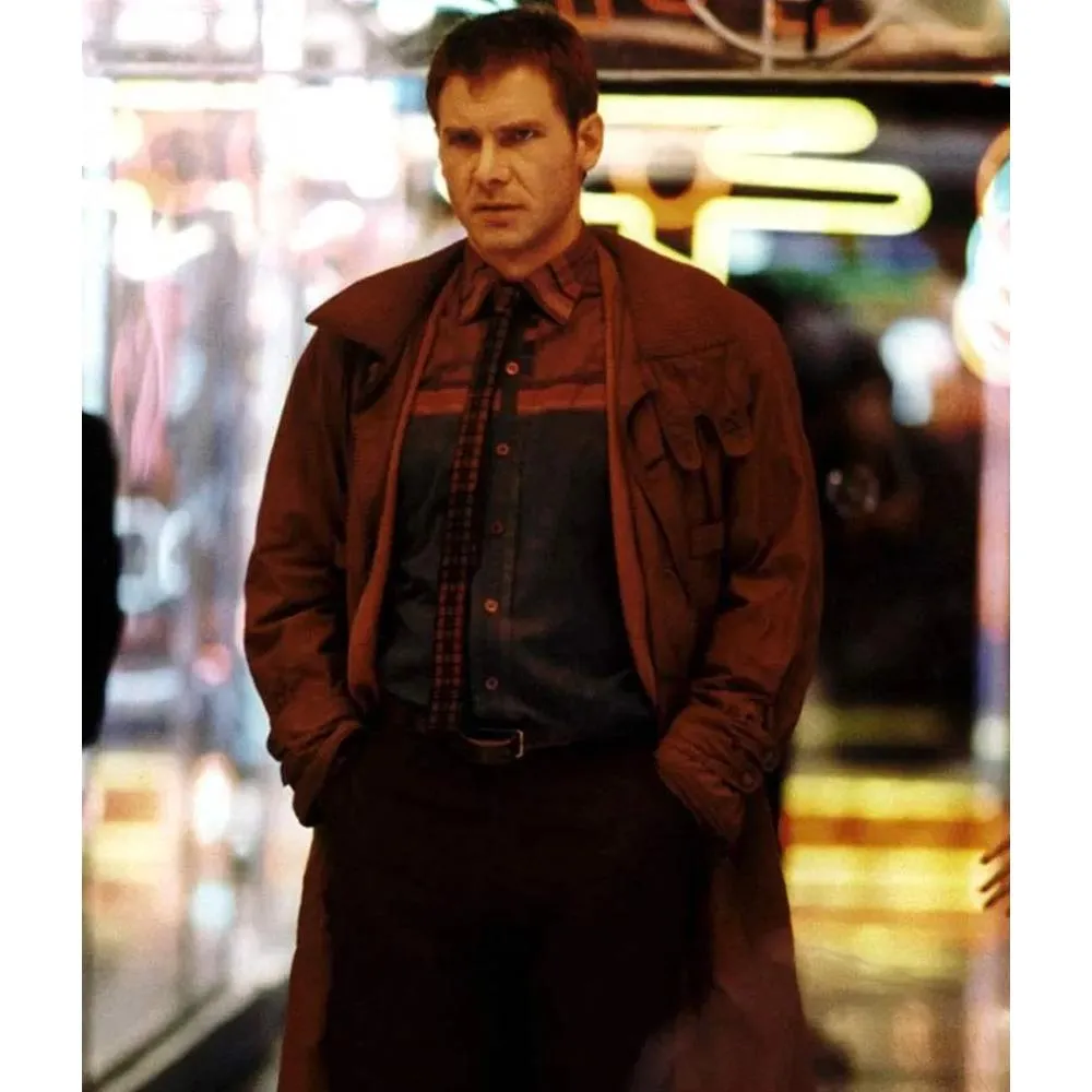 Blade Runner Deckard Trench Coat