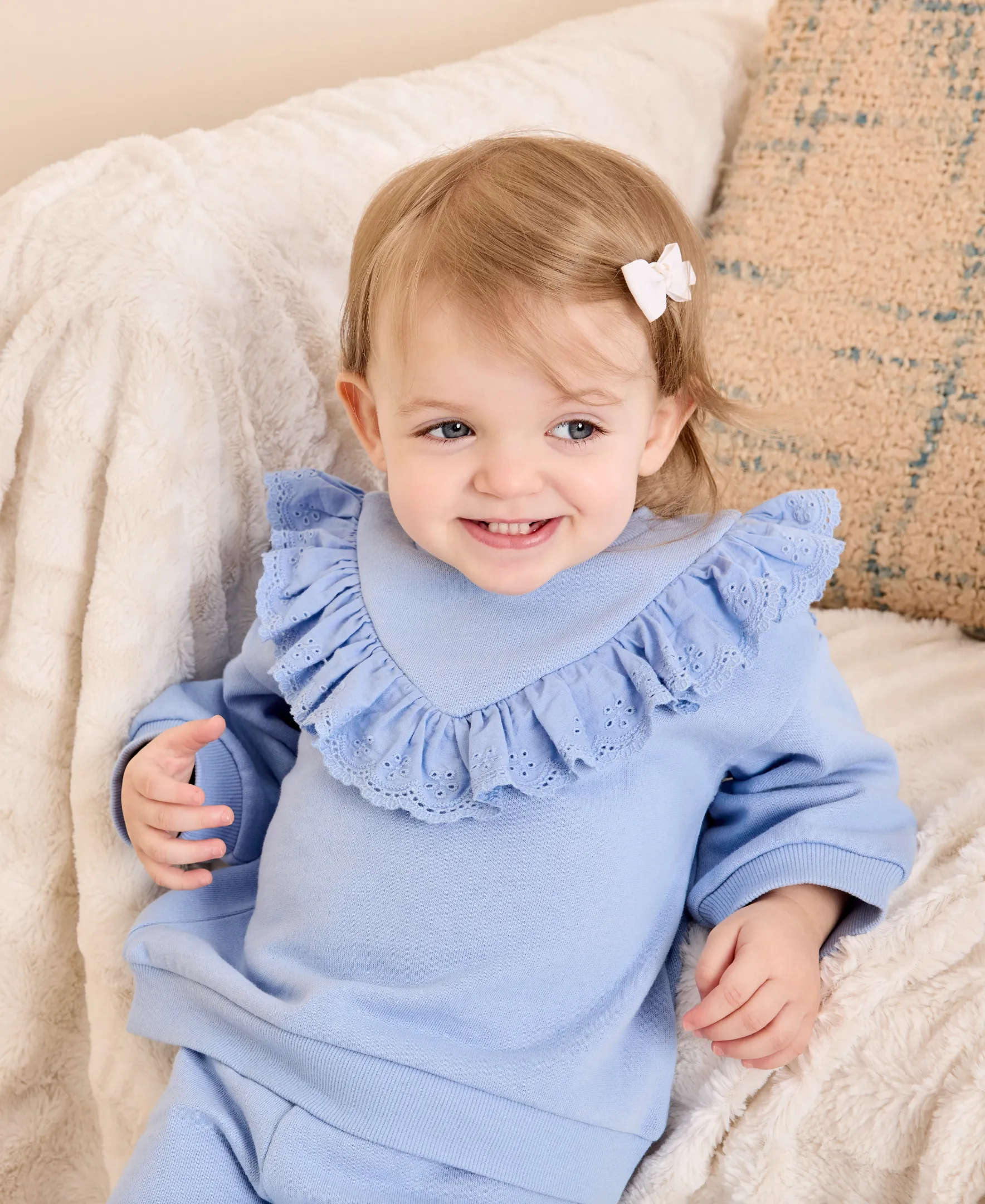 Blue Sweatshirt Set (12M-24M)