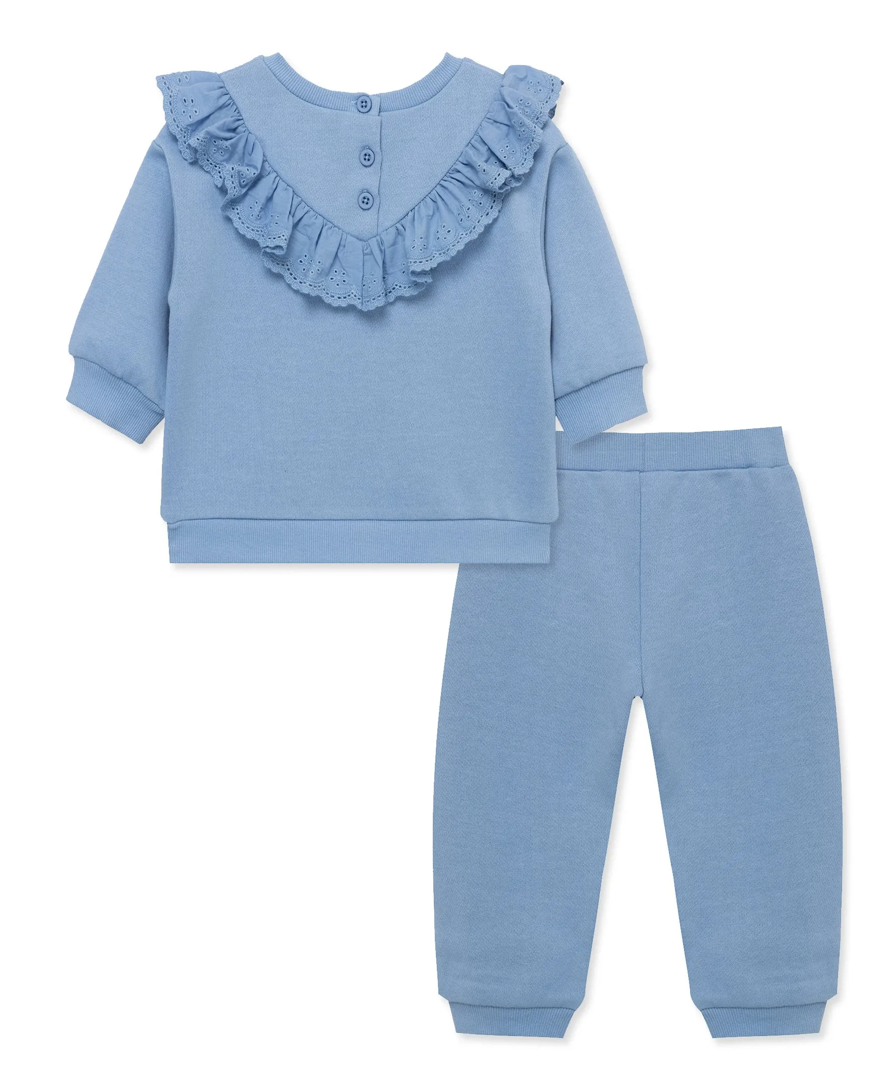 Blue Sweatshirt Set (12M-24M)