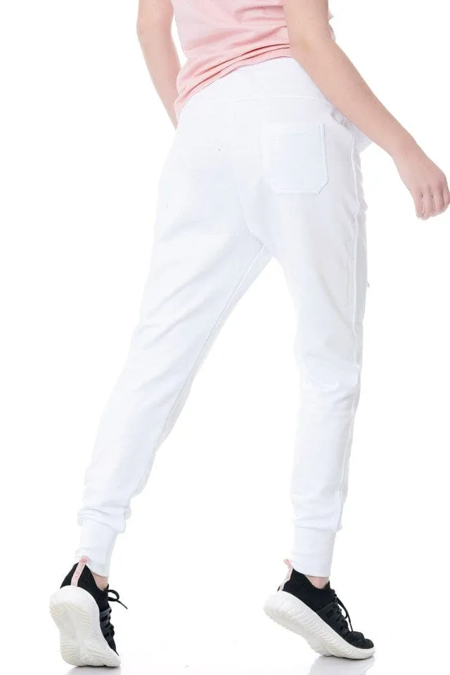 Bodytalk Women&#39;s Lifestyle 1191-909200-00200 Pantssonw Loose White Pants