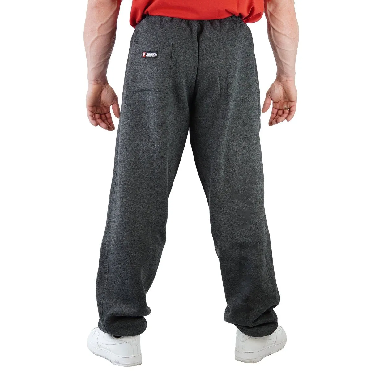 Brachial Tracksuit Trousers Gym - Dark Grey/Black