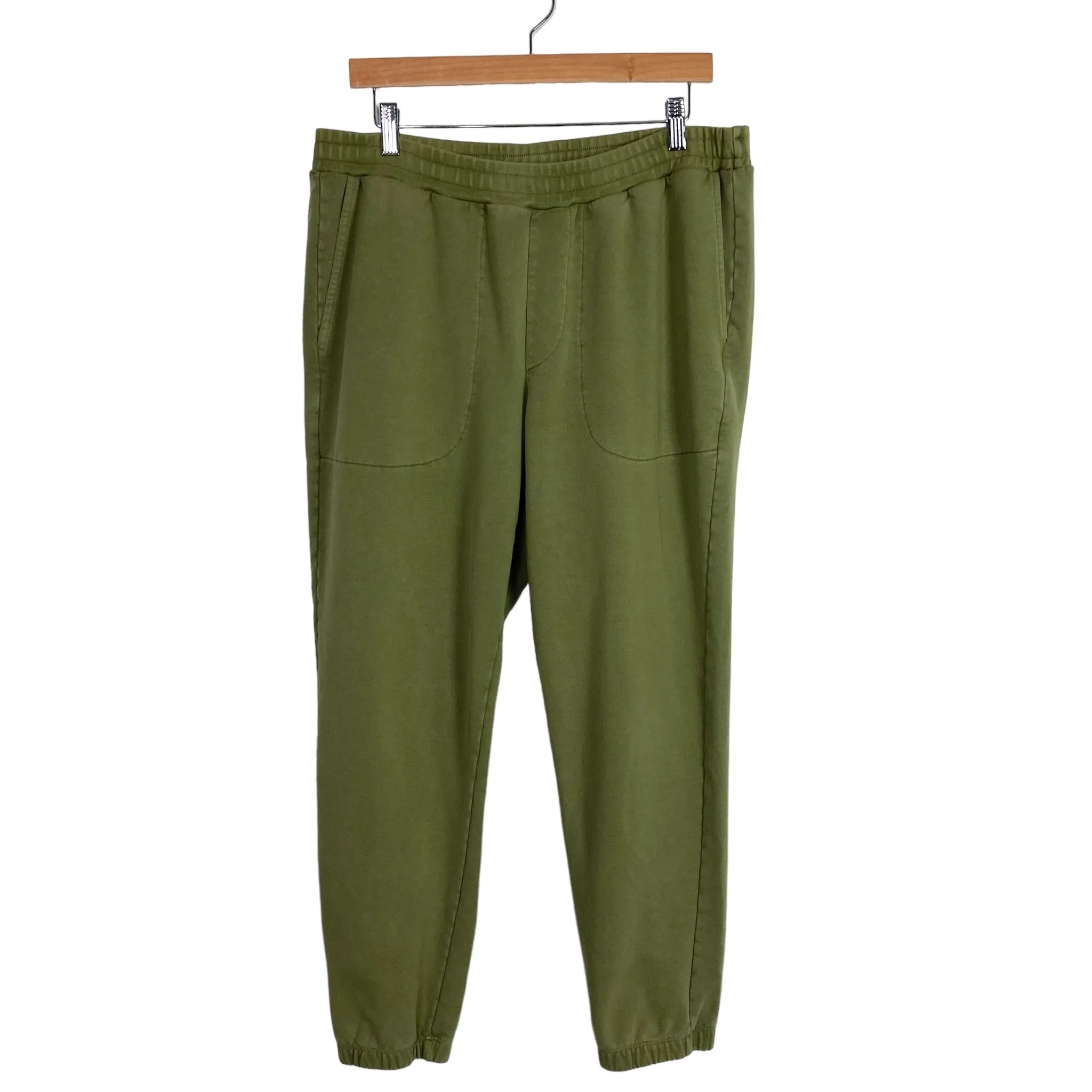 Brooklinen Army Green Sweatpants- Size L