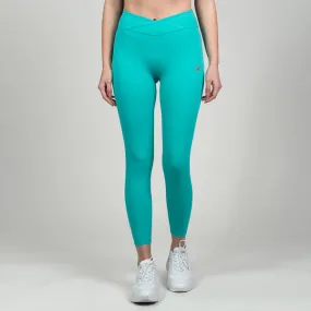 Bubble Berry VBelt - Turquoise Green Leggings