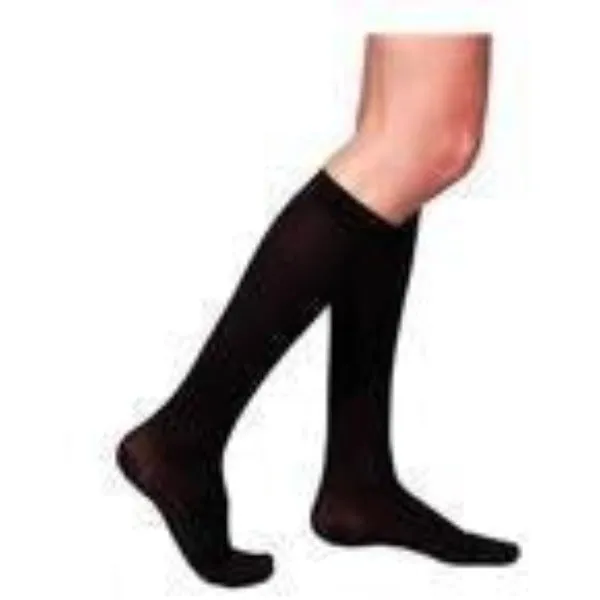 Calf, 20-30, Medium, Long, Women's Closed, Black