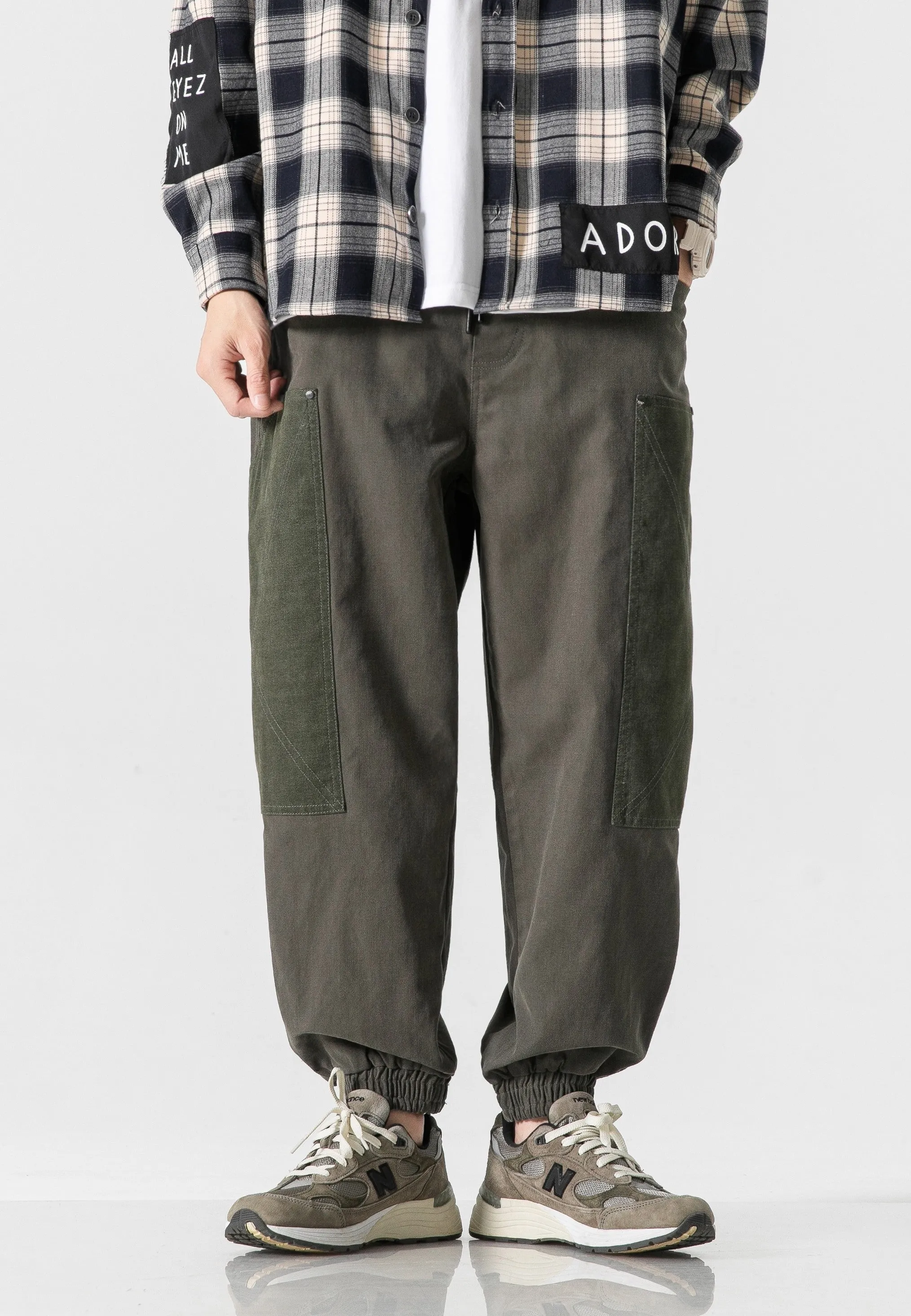 Camouflage trousers casual pants men's pure cotton quality trousers