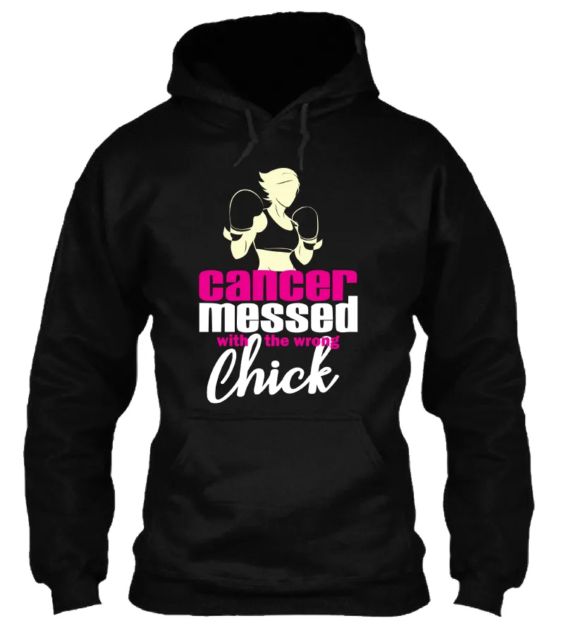 Cancer Messed With Wrong Chick Shirt