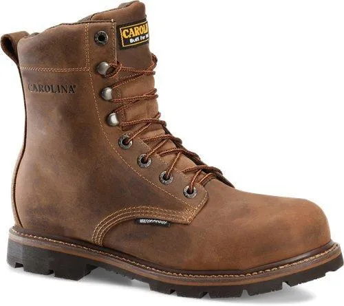 Carolina Men's 8" Installer Waterproof Work - Steel Toe