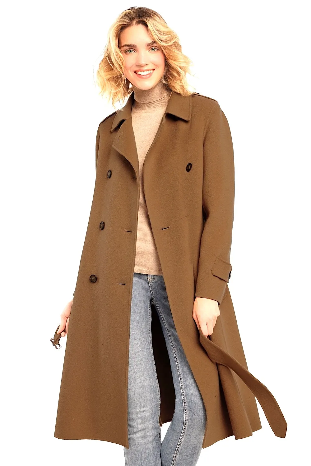 CASHMERE TRENCH COAT. JLP60