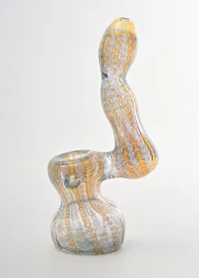 Chameleon Glass Cold Fusion Raked Sherlock Bubbler