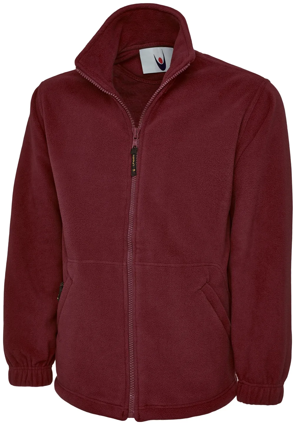 Classic Full Zip Fleece Jacket | Maroon