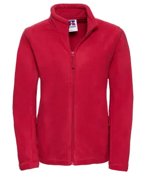 Classic Red - Women's full-zip outdoor fleece