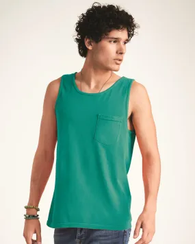 Comfort Colors Men's Garment-Dyed Heavyweight Pocket Tank Top