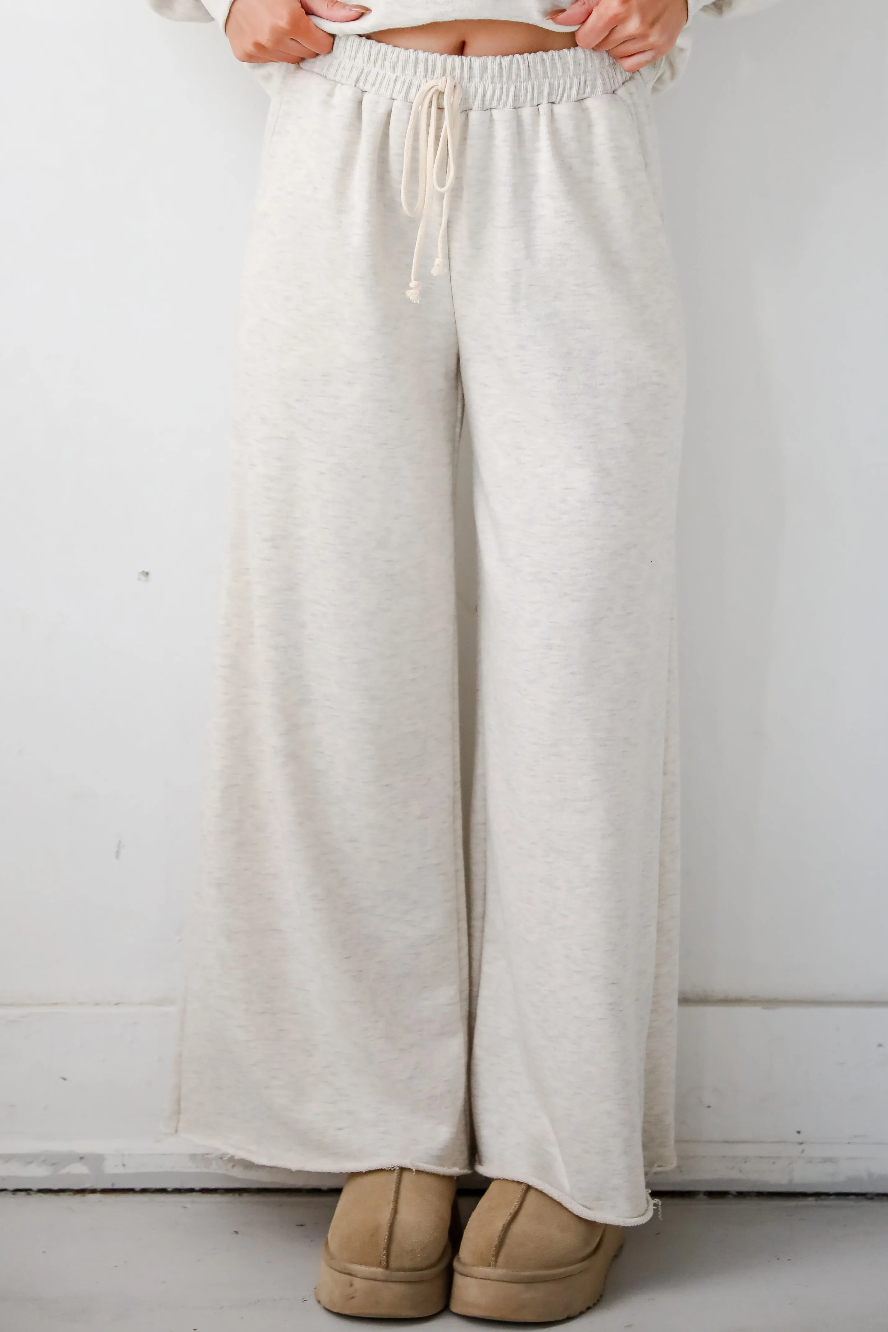 Comfy Always Light Grey Sweatpants