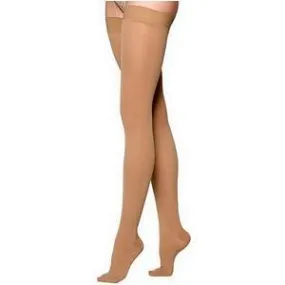 Cotton Comfort Women's Thigh-High Compression Stockings Grip-Top Large Long, Crispa