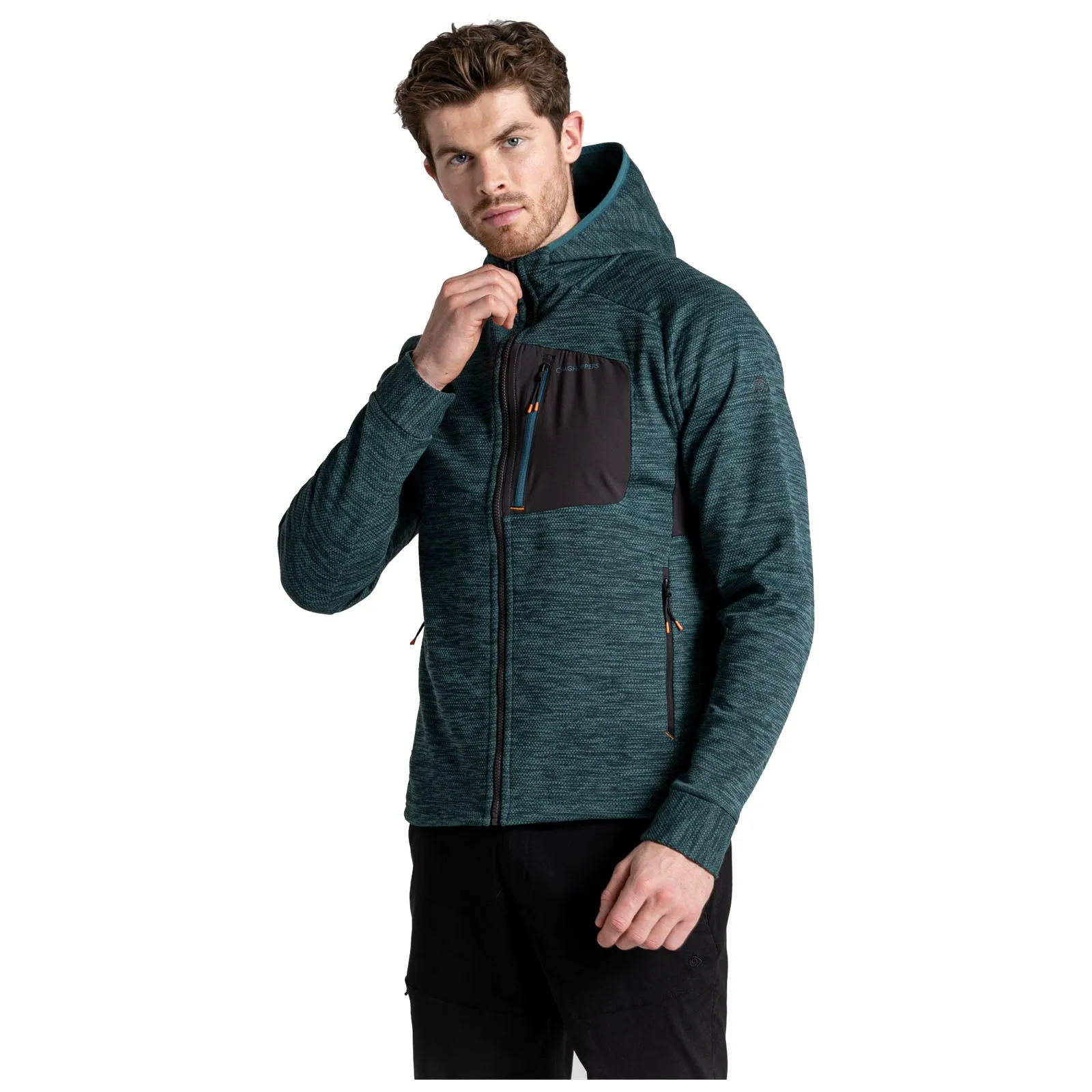 Craghoppers Mens Tarbert Hooded Fleece Jacket