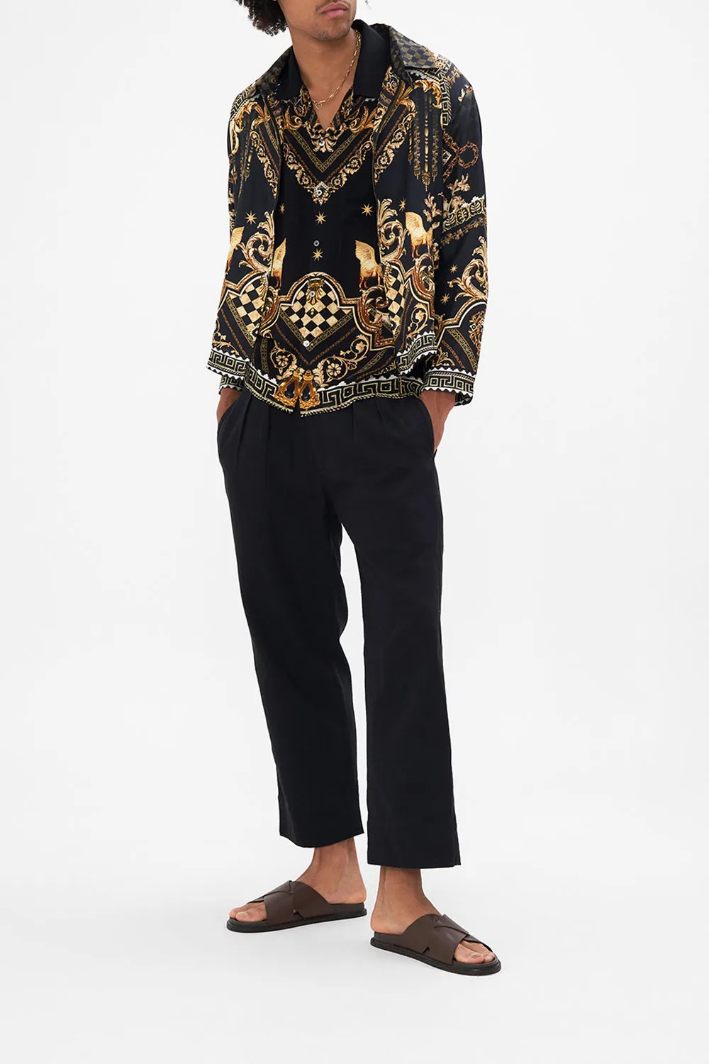 CROPPED ZIP THROUGH JACKET DUOMO DYNASTY