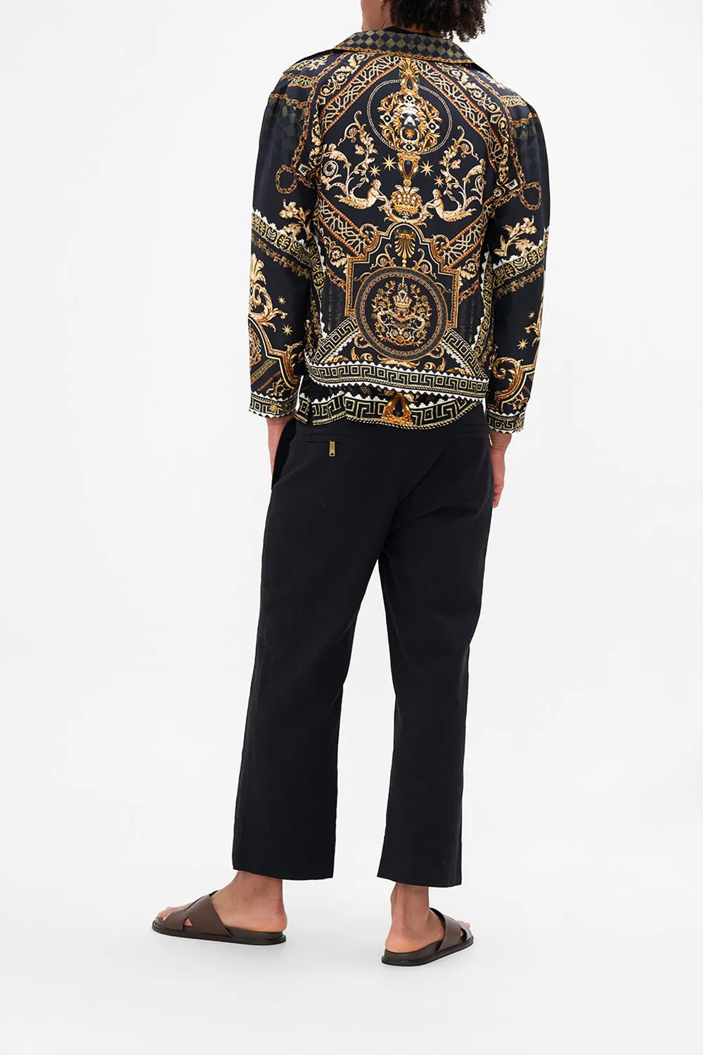 CROPPED ZIP THROUGH JACKET DUOMO DYNASTY