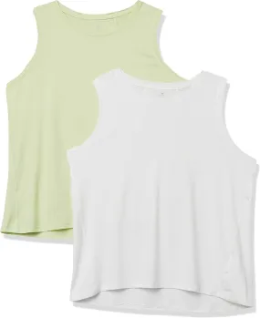 Danskin Women's 2-Pack Essential Breathe Tank