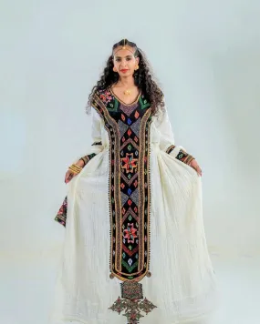 Darker Design Tilet Axum Fetil Ethiopian Dress Habesha Kemis Modern Ethiopian Dress Style