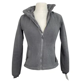 Dover Saddlery Fleece Jacket in Grey - Children's Small