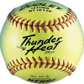 Dudley NFHS Thunder Heat Fastpitch Softball - One Dozen : 43147