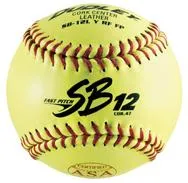 Dudley SB12LND ASA-NFHS Red Stitch FastpitchSoftball - One Dozen: 4D311Y