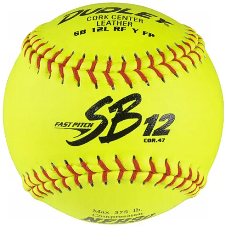 Dudley SB12LRF NFHS Fastpitch Softball 12 Inch - One Dozen: 4H311Y