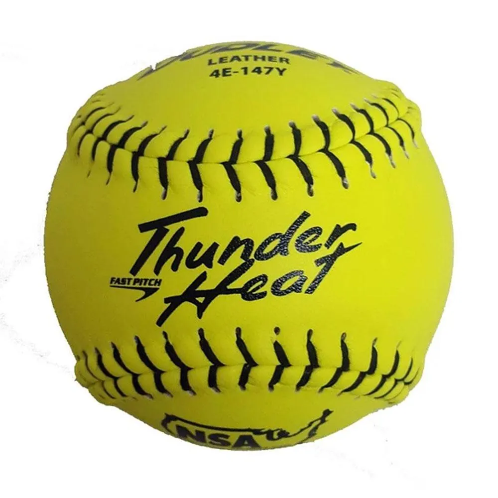 Dudley Thunder Heat Leather Fastpitch  Softball NSA 52-275 - One Dozen: 4E147Y