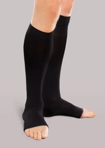 EASE Unisex Opaque Knee High, 30-40 mmHg, Open Toe