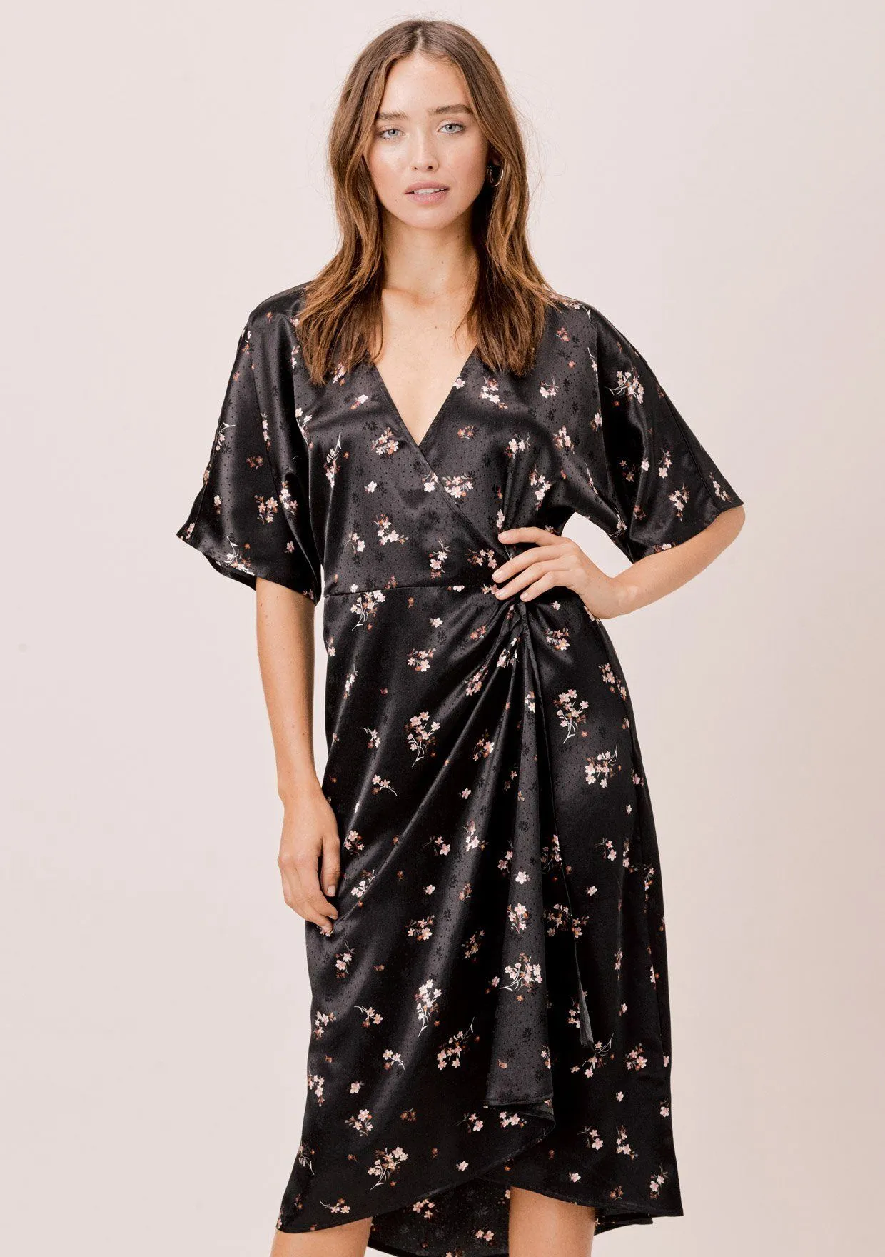 Elisa Floral Midi Dress