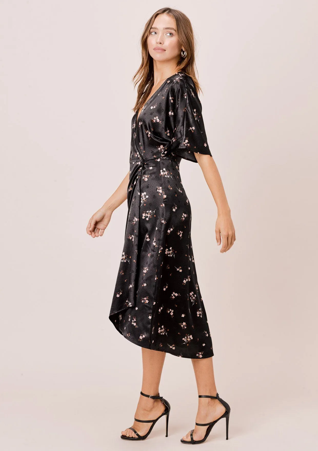 Elisa Floral Midi Dress